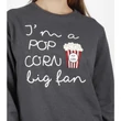 Kép 2/3 - Admas Popcorn női pizsama
