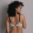 Kép 3/4 - Anita Rosa Faia Celine bikinifelső - fekete-fehér
