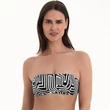 Kép 4/9 - Anita Rosa Faia Bella bikinifelső - fekete-ezüst