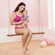 Kép 3/3 - Anita Seamless szoptatós top - pink
