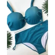 Kép 2/5 - Daisy Dessous 25 petrol lurex bikini