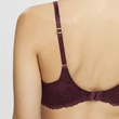Kép 4/5 - Esprit Seasonal Lace merevítő nélküli melltartó - Bordó