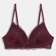 Kép 5/5 - Esprit Seasonal Lace merevítő nélküli melltartó - Bordó