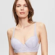 Kép 1/5 - Esprit Seasonal Lace vékony szivacsos melltartó - Levendula