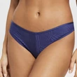 Kép 3/5 - Esprit Seasonal Lace féltanga - Sötétkék