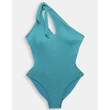 Kép 4/4 - Esprit Yalong Beach lurex egyrészes fürdőruha - türkizkék
