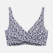 Kép 1/4 - Esprit kék virágos merevítős extra bikini