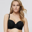 Kép 1/5 - Esprit The Beautiful Fit vékony szivacsos extra melltartó - fekete