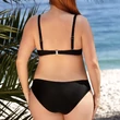Kép 2/2 - Bahama fekete tüllös extra bikini