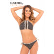 Kép 1/3 - Carib Swimwear 20 fekete kockás bikini - top