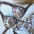 Kép 2/3 - Carib Swimwear 20 bézs ethno - push up háromszög