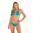 Kép 1/3 - Carib Swimwear 22 türkiz-arany - push up háromszög