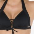 Kép 2/3 - Carib Swimwear 23 fekete bikini - push up háromszög