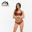 Kép 1/3 - Carib Swimwear 23 bronz bikini - push up háromszög