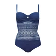 Kép 2/2 - Feba Deep Blue egyrészes fürdőruha
