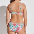 Kép 4/4 - Gisela 22 merevítős bikini - trópusi virágos