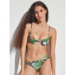 Kép 2/6 - Gisela 22 zöld virágos bikini