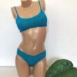 Kép 2/3 - Noidinotte 20 Lurex bikini - kék