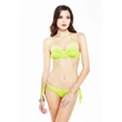 Kép 2/2 - Paloma zöld köves bandeau bikini