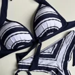 Kép 2/3 - Paloma 23 bikini 405 - kék csíkos