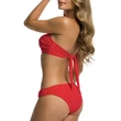Kép 3/3 - Paloma 23 bandeau bikini 901 - piros bársony