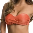 Kép 2/3 - Paloma 23 bandeau bikini 906 - narancs lurex