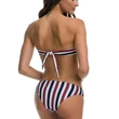 Kép 3/3 - Paloma 24 bandeau csíkos bikini 909