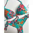 Kép 2/2 - Paloma 25 bikini 1007 - türkiz virágos brazil