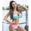 Kép 1/2 - Pyramid Corse bikini - türkiz trikolor