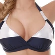 Kép 2/2 - Pyramid Corse bikini - kék-ezüst trikolor
