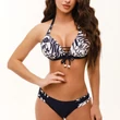 Kép 1/2 - Pyramid Copacabana bikini - kék virágos