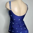 Kép 5/8 - Yaffa Maja tankini - kék-fehér mintás