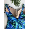 Kép 3/4 - Yaffa Gloria egyrészes fürdőruha - Aqua Bloom
