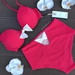 Kép 2/7 - Ysabel Mora 20 Floral magasderekú bikini