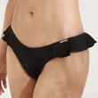 Kép 4/5 - Ysabel Mora Pique fodros bikini - fekete