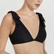 Kép 2/6 - Ysabel Mora fekete masnis háromszög bikini