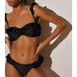 Kép 1/6 - Ysabel Mora 23 Kind of Bandeau fekete bikini