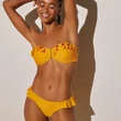 Kép 1/5 - Ysabel Mora 23 Kind of Bandeau sárga bikini
