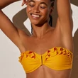 Kép 4/5 - Ysabel Mora 23 Kind of Bandeau sárga bikini