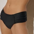 Kép 3/3 - Ysabel Mora ráncolt oldalú bikinialsó - fekete