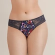 Kép 2/4 - Felina Conturelle Art Floral Stringpanty
