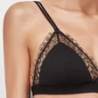 Kép 2/6 - Gisela háromszög bralette szett - fekete