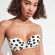 Kép 4/5 - Gisela 23 pöttyös levehető pántos bikini