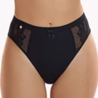 Kép 1/4 - Lisca Cheek Sassy magasított braziltanga - fekete