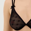 Kép 3/4 - Lisca Candy merevítős melltartó - fekete