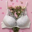 Kép 5/7 - Lisca Liv push up melltartó - ekrü