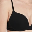 Kép 2/4 - Lisca Cheek Smooth merevítő nélküli push up melltartó - fekete