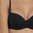 Kép 2/4 - Lisca Palma vékony szivacsos bikinifelső - fekete
