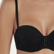 Kép 3/6 - Lisca Palma levehető pántos bikinifelső - fekete