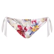 Kép 4/5 - Lisca Tunis normál bikinialsó - fehér virágos